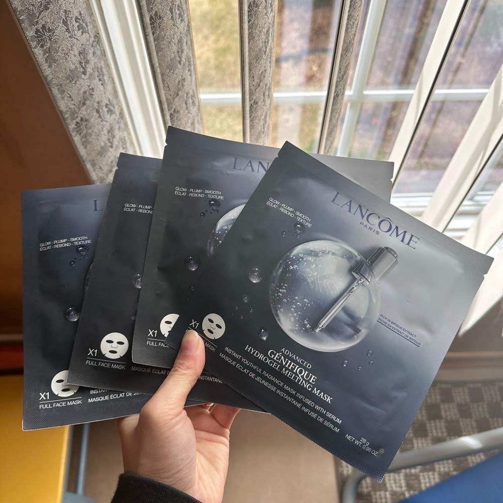 Lancome Blue and White Luxury Skincare Mask